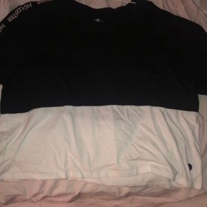 cropped hollister shirt